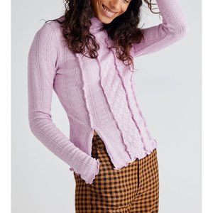NWT Free People Lula Top / Orchid Dust